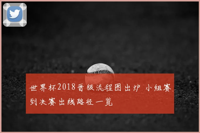世界杯2018晋级流程图出炉 小组赛到决赛出线路径一览